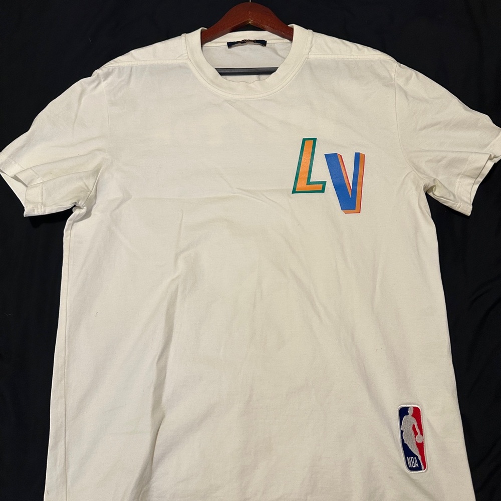 Louis Vuitton x NBA Basketball Short Sleeved T-Shirt